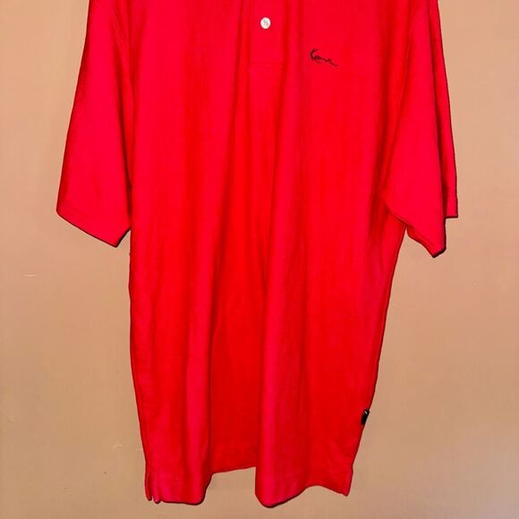 Kani Gold Men's Red Polo Shirt, Size XL, Golf Tee - Picture 6 of 9
